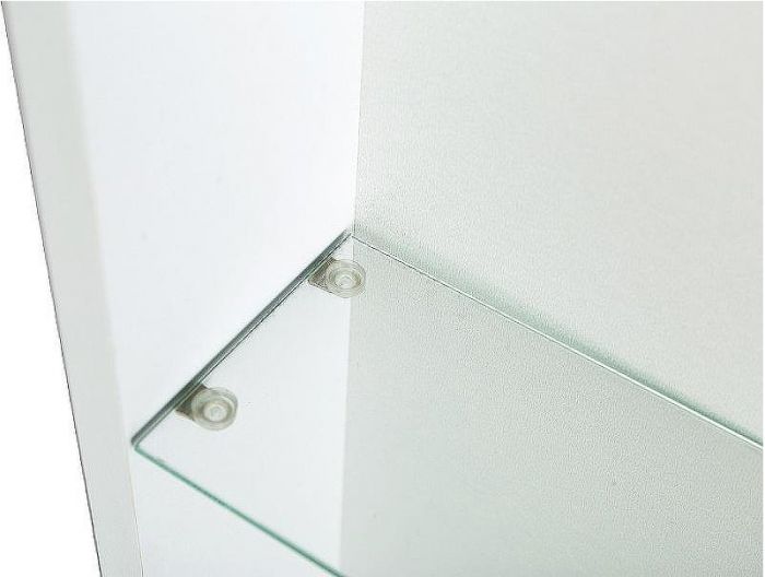 Зеркальный шкаф BelBagno Marino 80 SPC-MAR-800/800-2A-LED-TCH с подсветкой Белый