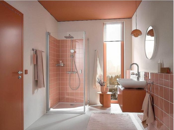 Душевая система Grohe Tempesta Cube 250 26689001 с термостатом Хром