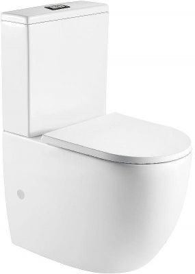 Унитаз компакт WeltWasser Merzbach 011 XL GL-WT 10000012096 с бачком и сиденьем Микролифт