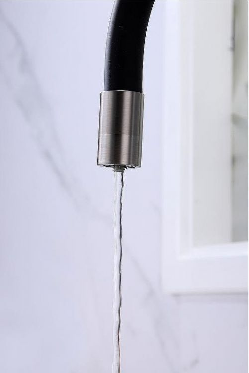 Смеситель для кухни Paulmark Salix Sa213419-GM Вороненая сталь Смеситель для кухни Paulmark Salix Sa213419-GM Вороненая сталь