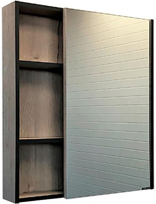 Зеркальный шкаф Comforty Вена 70 00-00009272 Дуб дымчатый