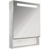 Зеркальный шкаф Comforty Никосия 60 00-00014144 с подсветкой Дуб белый