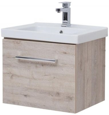 Тумба под раковину Dreja Big Inn 65 77.0202D подвесная Дуб кантри