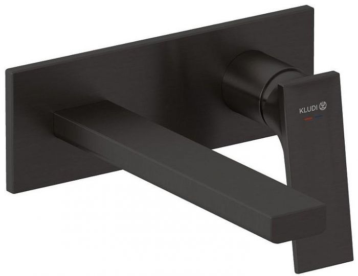 Смеситель для раковины Kludi Decus 54244N275 цвет Оружейная сталь