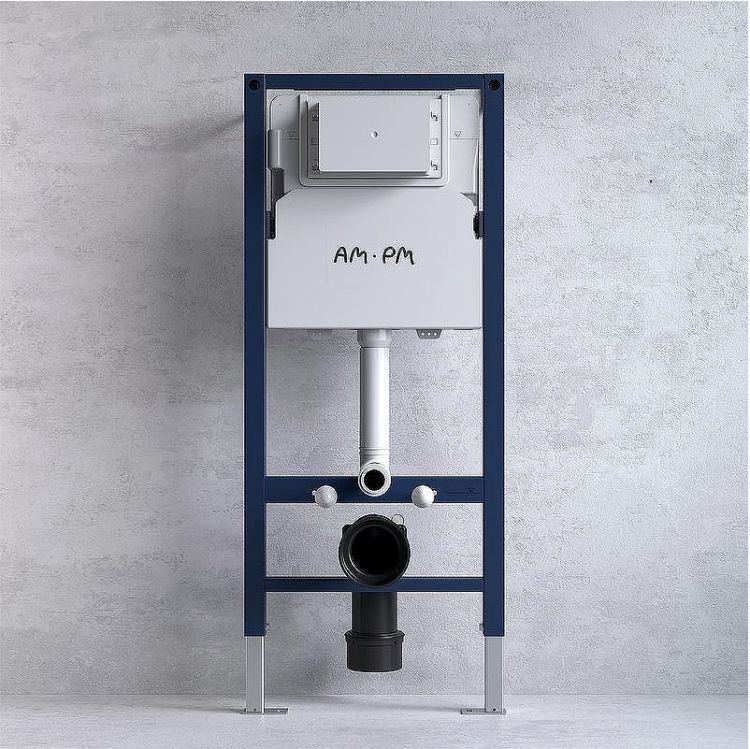 Инсталляция AM.PM PrimeFit I012709.0201 для унитаза с Белой глянцевой клавишей смыва