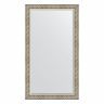 Зеркало EVOFORM  EXCLUSIVE FLOOR BY 6174 115x205 барокко серебро 106 мм пристенное напольное с фацетом в багетной раме