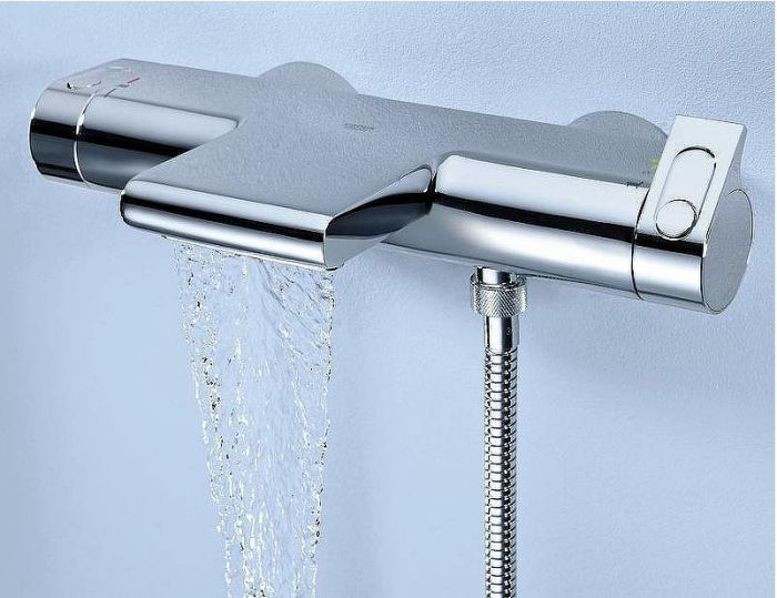 Смеситель для ванны Grohe Grohtherm 2000 34174001 с термостатом Хром