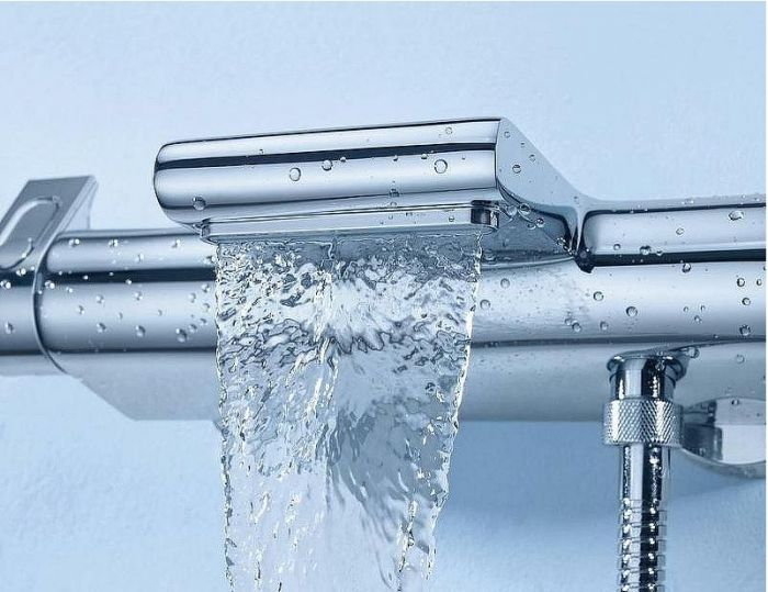 Смеситель для ванны Grohe Grohtherm 2000 34174001 с термостатом Хром