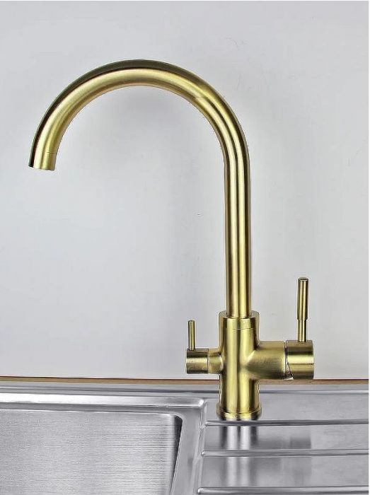 Смеситель для кухни Viko V-5134 Бронза