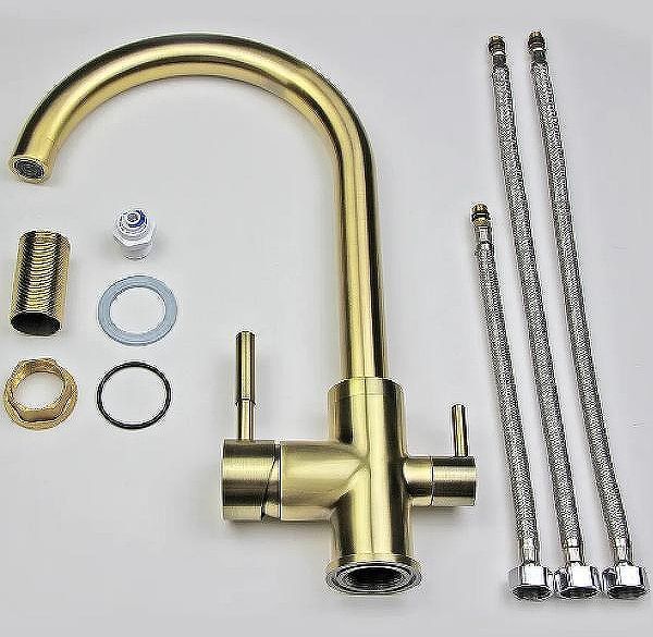 Смеситель для кухни Viko V-5134 Бронза