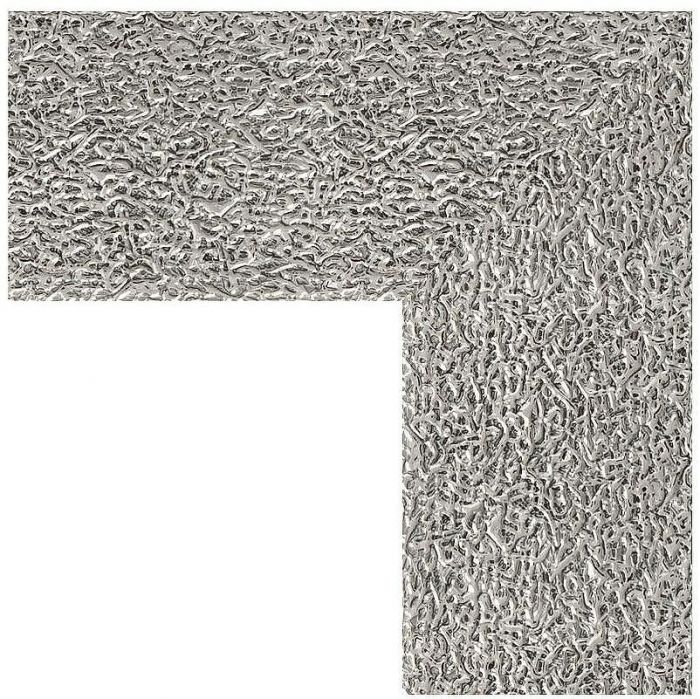 Зеркало Evoform Definite 150х60 BY 3119 в багетной раме - Чеканка серебряная 90