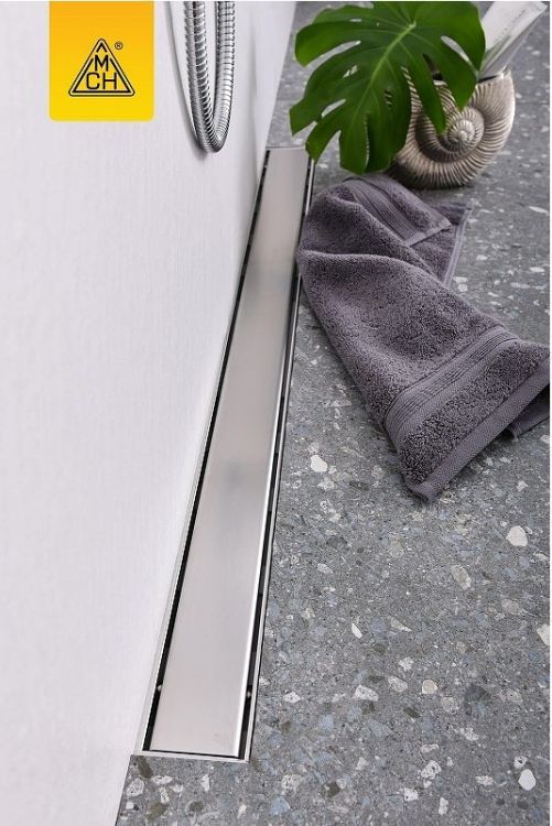 Душевой лоток Creto Uni 75 CRE-750SN-Down(CH750/S40KN) с решеткой цвет Хром