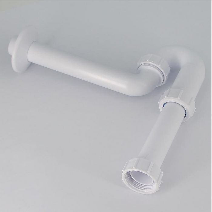 Сифон для раковины McAlpine MRW8 цвет Белый