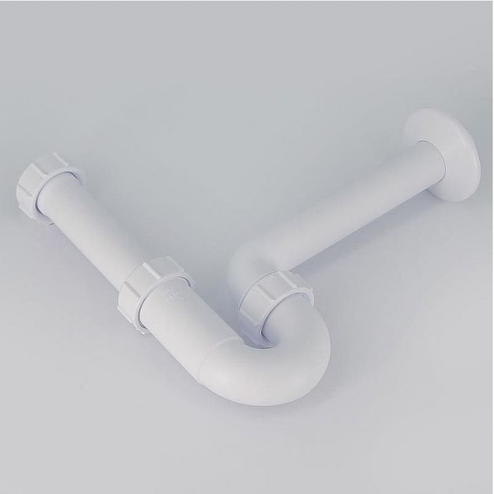 Сифон для раковины McAlpine MRW8 цвет Белый