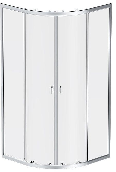 Душевой уголок AM.PM X-Joy Twin Slide 90х90 W88G-205-090MT64 профиль Хром матовый стекло прозрачное