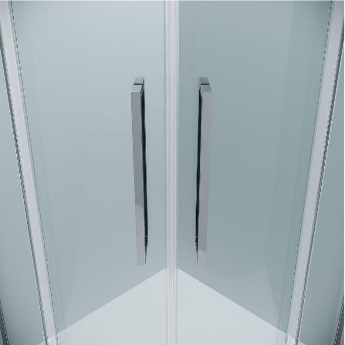 Душевой уголок Grossman Cosmo 100х100 301.K33.02.1010.10.00 профиль Хром стекло прозрачное