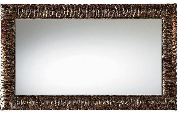 Зеркало Cezares Cavalli 120 CAVALLI 1200x30x750 Noce Foglia oro