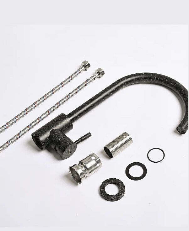 Смеситель для кухни Wisent W4998-3-22 цвет Черный