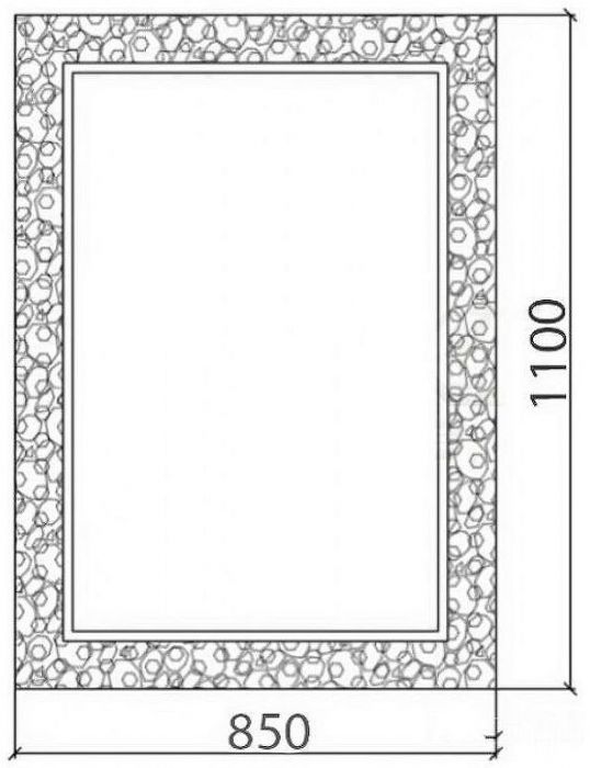 Зеркало Boheme Armadi Art Rose 85 548 Золото