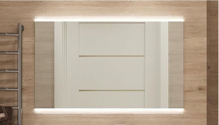 Зеркало Velvex Otto 100 zkOTT.100-11 с подсветкой Хром