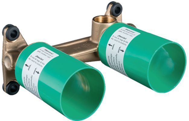 Hansgrohe Скрытая часть смесителя для раковины на 2 отверстия, для настенного монтажа