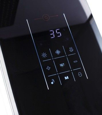 Душевая кабина Orans SR-89101LS черная, с баней Душевая кабина Orans SR-89101LS черная, с баней