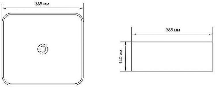 Раковина-чаша Aquanet City-1-MB 38.5 245837 Черная матовая Раковина-чаша Aquanet City-1-MB 38.5 245837 Черная матовая