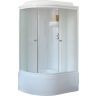 Душевая кабина Royal Bath RB 8120BK6-WC-CH (белое/матовое) правая