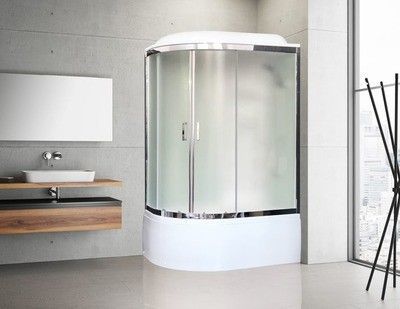 Душевая кабина Royal Bath RB 8120BK6-WC-CH (белое/матовое) правая Душевая кабина Royal Bath RB 8120BK6-WC-CH (белое/матовое) правая