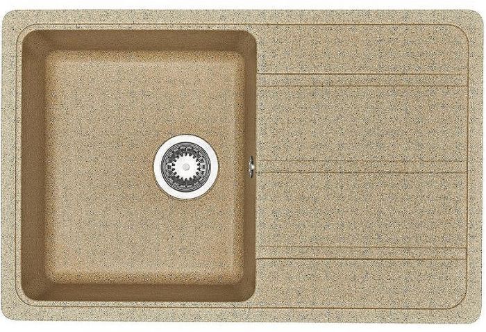 Кухонная мойка Aquaton Аманда 78 1A712832AD220 Песочная