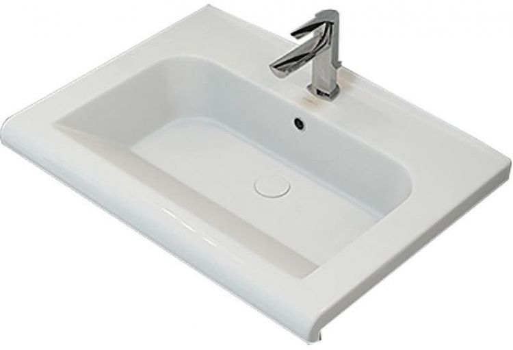 Раковина Sanflor Kirovit Леонардо 70 4630055556205 Белая Раковина Sanflor Kirovit Леонардо 70 4630055556205 Белая