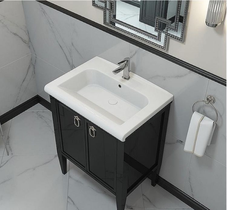 Раковина Sanflor Kirovit Леонардо 70 4630055556205 Белая Раковина Sanflor Kirovit Леонардо 70 4630055556205 Белая