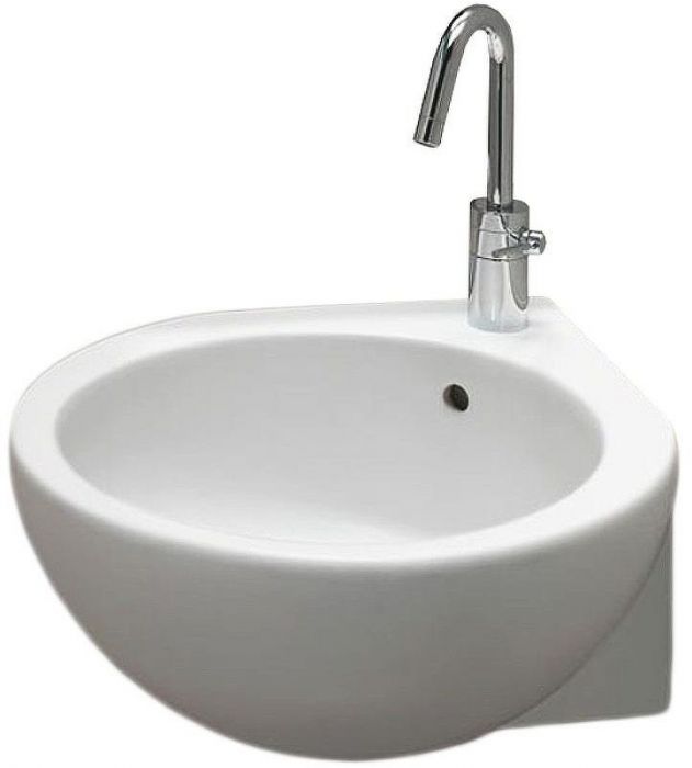 Раковина Hatria You and Me 46 L Y0H601 угловая Белая