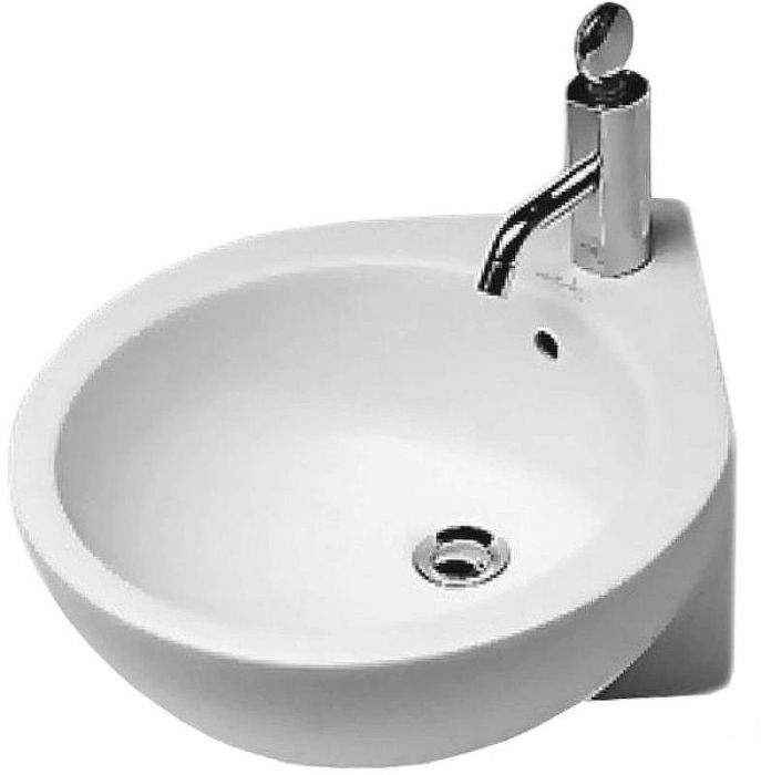 Раковина Hatria You and Me 46 L Y0H601 угловая Белая