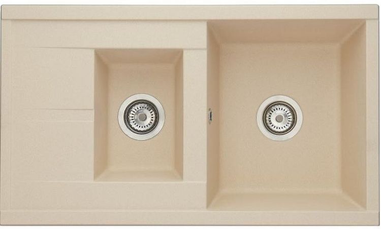 Кухонная мойка Aquaton Делия 87 1A716232DE290 Шампань