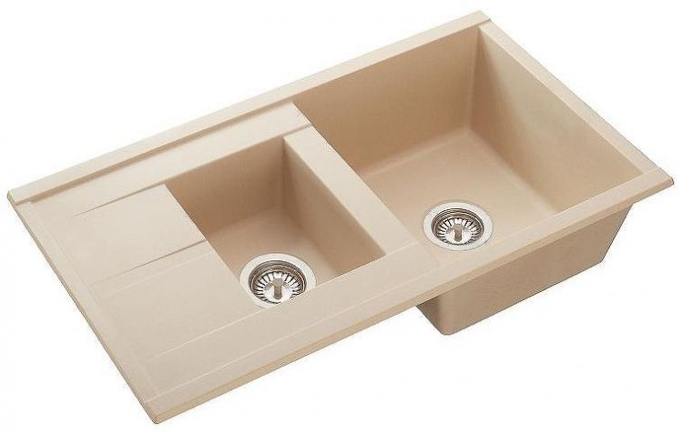 Кухонная мойка Aquaton Делия 87 1A716232DE290 Шампань