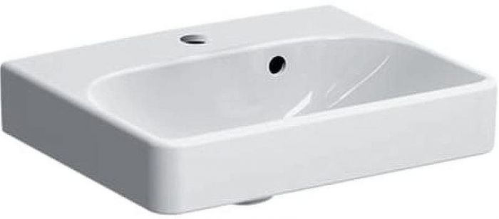 Раковина Geberit Smyle Square 500.222.01.1 Белая