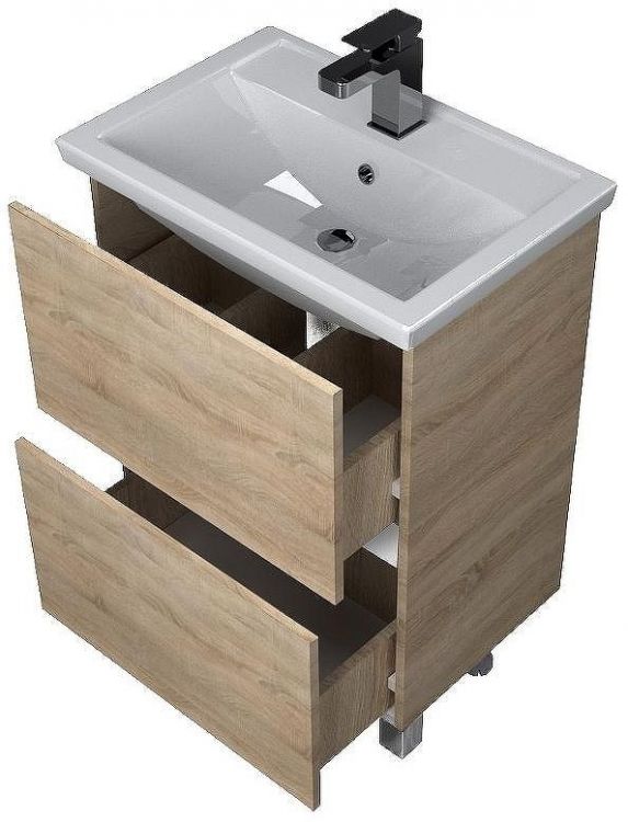 Тумба под раковину 1MarKa Aris 70 У76061 Дуб сонома