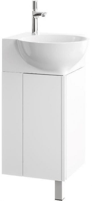 Тумба под раковину Aqwella Porto 45 POR0104WW угловая Белая