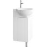 Тумба под раковину Aqwella Porto 45 POR0104WW угловая Белая Тумба под раковину Aqwella Porto 45 POR0104WW угловая Белая