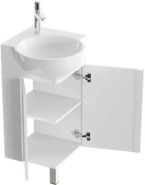 Тумба под раковину Aqwella Porto 45 POR0104WW угловая Белая Тумба под раковину Aqwella Porto 45 POR0104WW угловая Белая