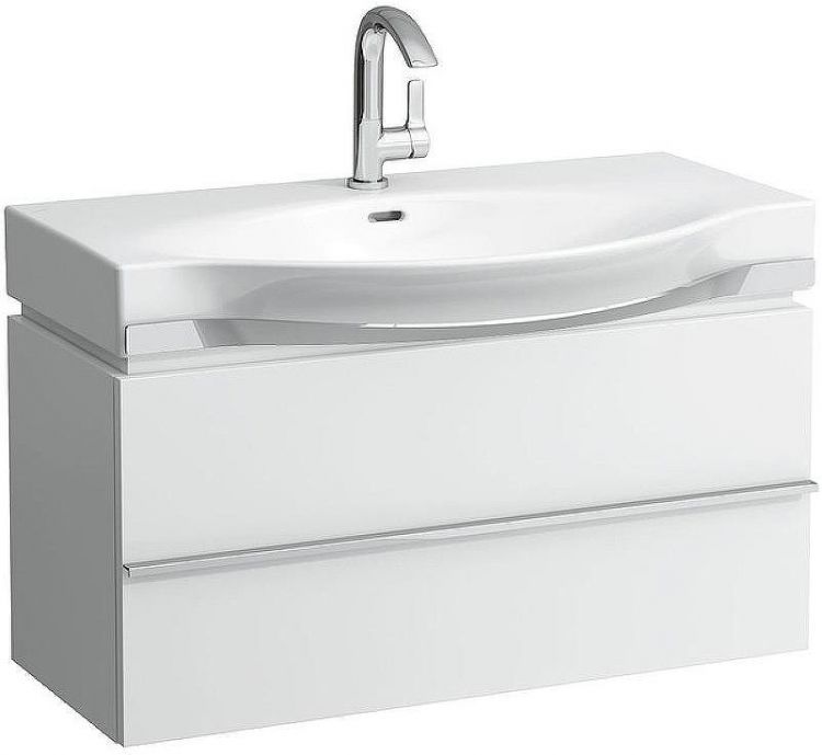 Тумба под раковину Laufen Palace New 90 4.0125.2.075.463.R подвесная Белая матовая