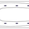 Акриловая ванна Whitecross Layla 170x75 0102.170075.100.SOFT.WH с гидромассажем
