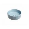 Умывальник CERAMICANOVA Element чаша накладная круглая (цвет Голубой Матовый) CN6057ML