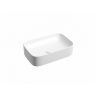 Умывальник CERAMICANOVA Element чаша накладная прямоугольная (цвет Белый Матовый) CN6053MW