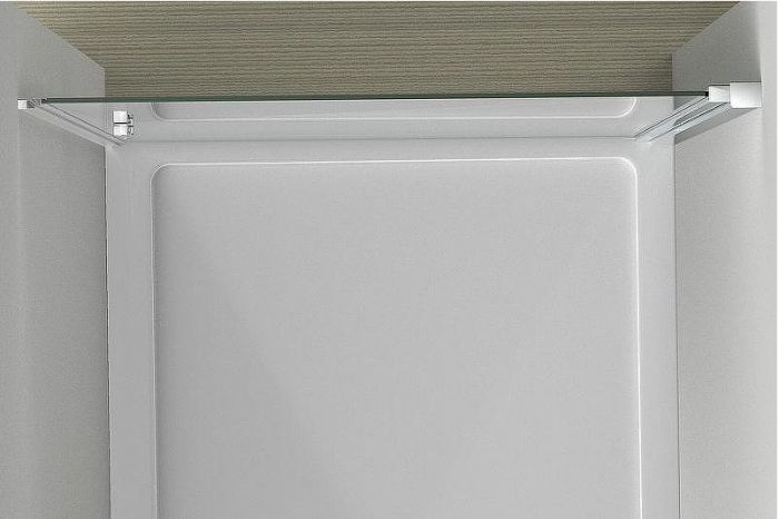 Душевая дверь Vincea Alpha 95 VDP-3AL950CL профиль Хром стекло прозрачное
