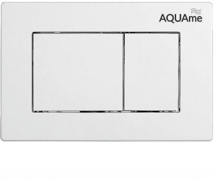 Клавиша смыва AQUAme AQM4102W Белая