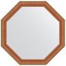 Зеркало Evoform Octagon 66х66 BY 3984 в багетной раме - Бронзовые бусы на дереве 60 Зеркало Evoform Octagon 66х66 BY 3984 в багетной раме - Бронзовые бусы на дереве 60