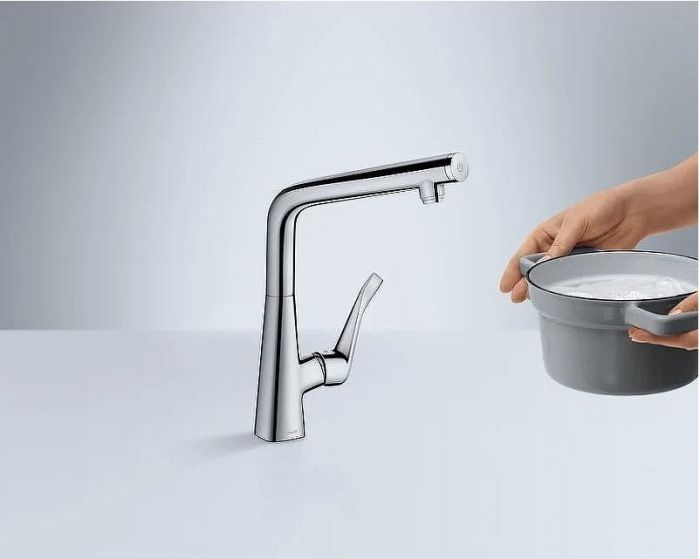 Смеситель для кухни Hansgrohe Metris S 14883000 Хром