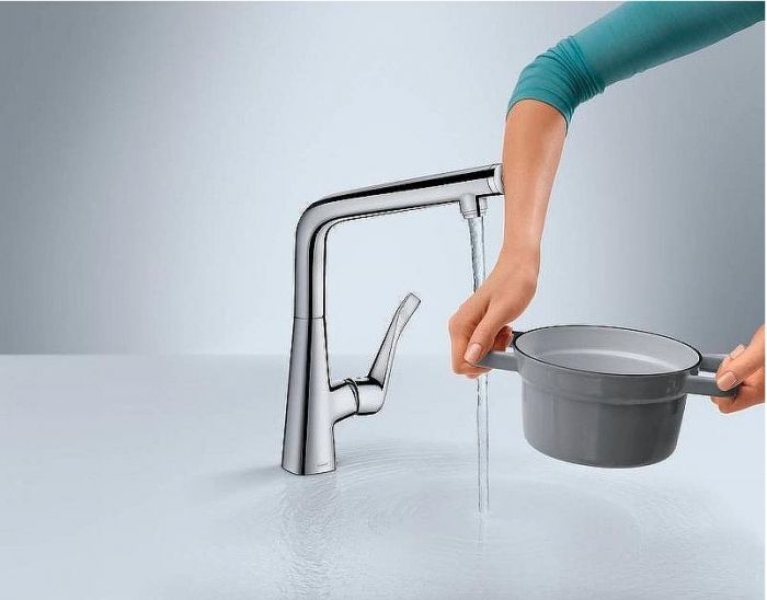 Смеситель для кухни Hansgrohe Metris S 14883000 Хром